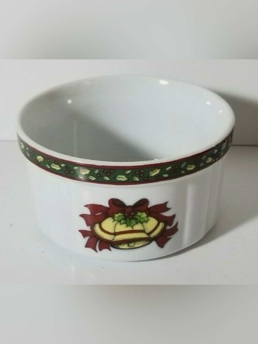 Portmeirion Studio Christmas Story Dip Bowl Ramekin Bells Susan Winget